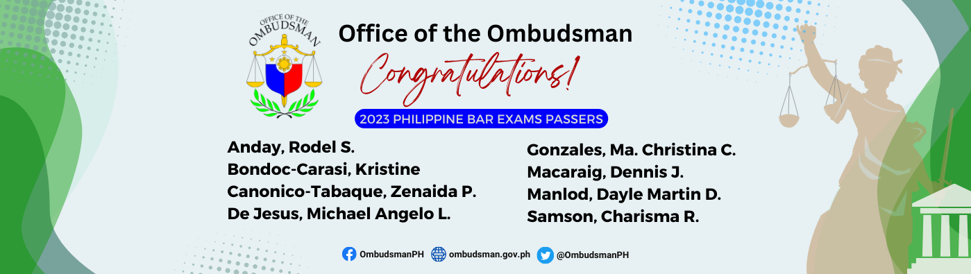 OMB 2023 Bar Exams Passers Banner – website